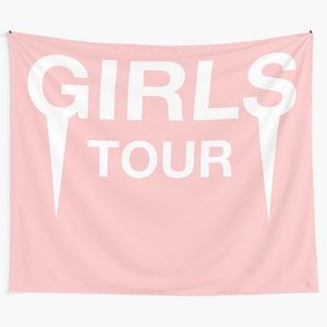 Large 104”x88” “Girls Tour” Tapestry